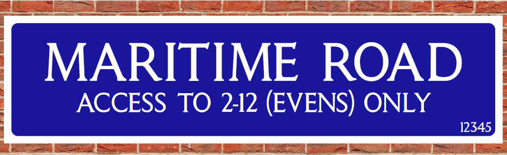 Street Nameplate Image
