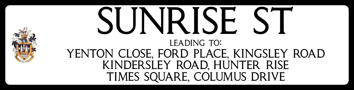 Street Nameplate Image
